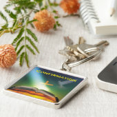 Bevestigingspond, Bijbel, Kruis Sleutelhanger (Zijkant)