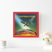 Bevestigingspond, Bijbel, Kruis Vierkante Klok (Huis)