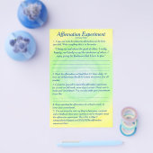 Bevestigingsproef door Cheryl Paton Flyer (Enkel)