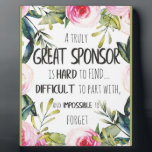 Bevestigingssponsor Gift echt grote sponsor Fotoplaat<br><div class="desc">Bevestigingssponsor Gift echt geweldige sponsor - geweldige prijsopgave - prints op verschillende materialen. Een geweldig cadeauidee om je huis op te helderen. Koop ook dit kunstwerk op telefoonzaken, kleding, mokken, kussens en meer. Poster en kunst Afdrukken op kleding en voor uw muur - verschillende achtergronden - geweldige afdrukken voor u...</div>
