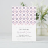 Bevestigingsuitnodiging - Aangepaste uitnodiging v (Staand voorkant)