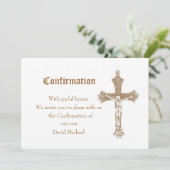 Bevestigingsuitnodiging Kaart (Staand voorkant)