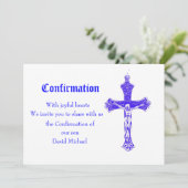 Bevestigingsuitnodiging Kaart (Staand voorkant)