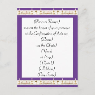 Bevestigingsuitnodiging Uitnodiging Briefkaart