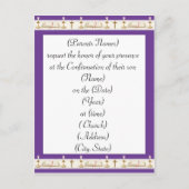 Bevestigingsuitnodiging Uitnodiging Briefkaart (Voorkant)