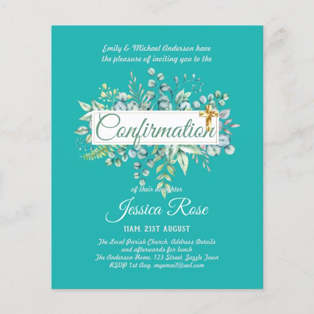 Bevestigingsverzoeken Eucalyptus Greenery Budge (Voorkant)