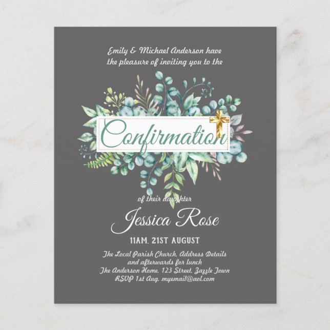 Bevestigingsverzoeken Eucalyptus Greenery Budge (Voorkant)