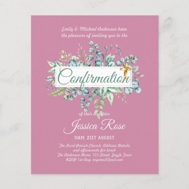 Bevestigingsverzoeken Eucalyptus Greenery Budge (Voorkant)