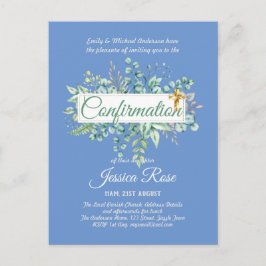 Bevestigingsverzoeken Eucalyptus Greenery Budge Briefkaart