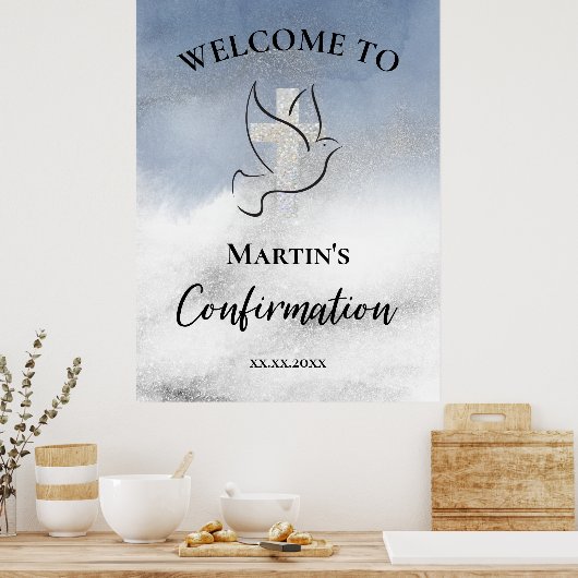 Bevestigingswelkomstteken Poster (Keuken)