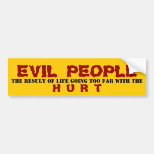 BEVIL MENSEN - BUMPERSTICKER
