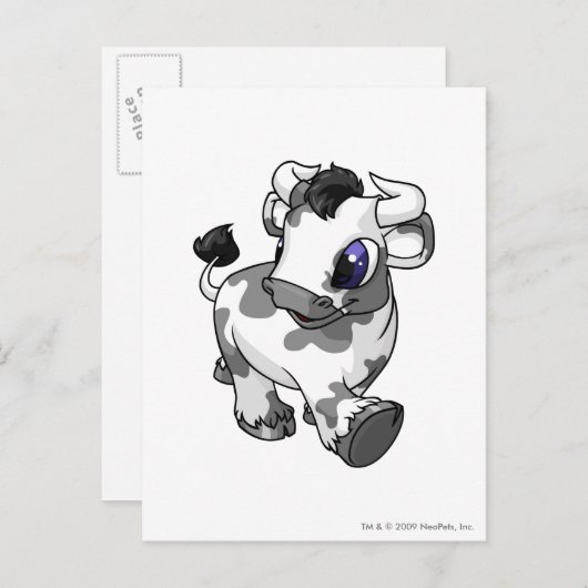 Bevlekt Kau Briefkaart (Voorkant / Achterkant)