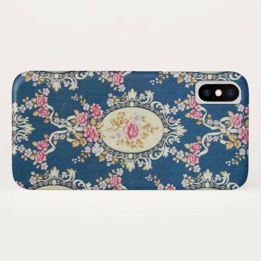  bevliegingspatroon blauw roze witte flessenpatroo Case-Mate iPhone case (Achterkant (horizontaal))
