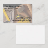 Bevloering Professionele Verkoop Installatie Visitekaartje (Voorkant / Achterkant)