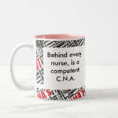 bevoegde CNA-mok Tweekleurige Koffiemok (Links)