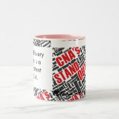 bevoegde CNA-mok Tweekleurige Koffiemok (Center)