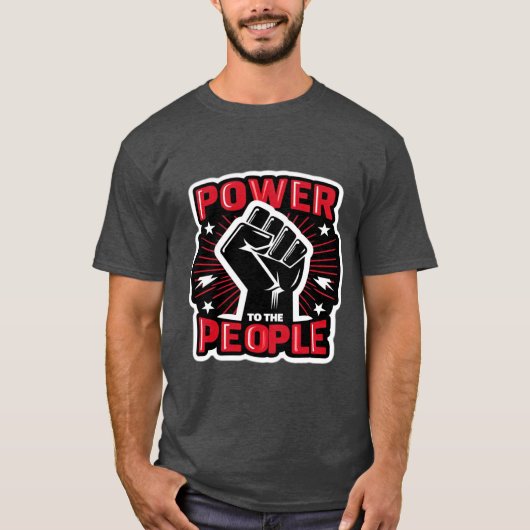 BEVOEGDHEID VOOR DE MENSEN 4 T-SHIRT (Voorkant)