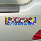 BEVOEGDHEID VOOR DE VREDE BUMPERSTICKER (Op auto)