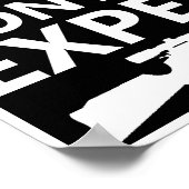 Bevolkingscontrole Funny Hunting Poster blk (Hoek)