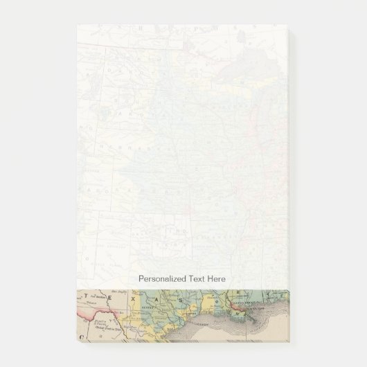 Bevolkingsdichtheid Verenigde Staten, 1890 Post-it® Notes (Voorkant)