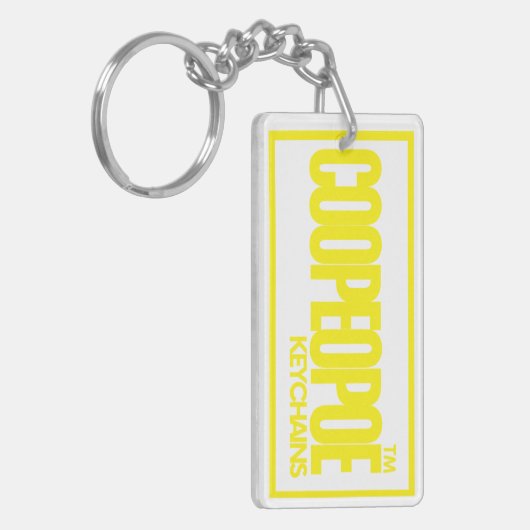 Bevolkingsvrijheid Sleutelhanger (Voorkant Links)