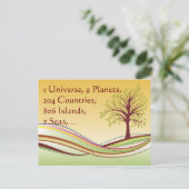 Bevoorrecht Briefkaart (Staand voorkant)