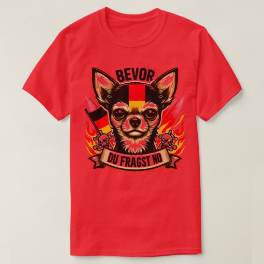 Bevor du fragst Nein Lustige Minner Lustig Herren  T-shirt (Design voorkant)