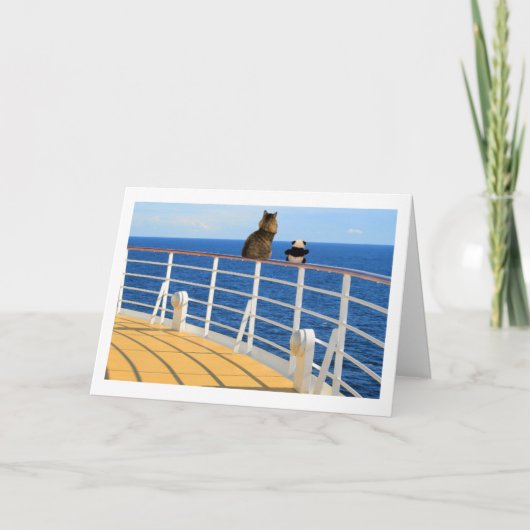 Bevorder en de Kaart van de Cruise van de Panda (Voorkant)