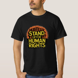 Bevorder gelijkheid met unieke Design voor belange T-shirt