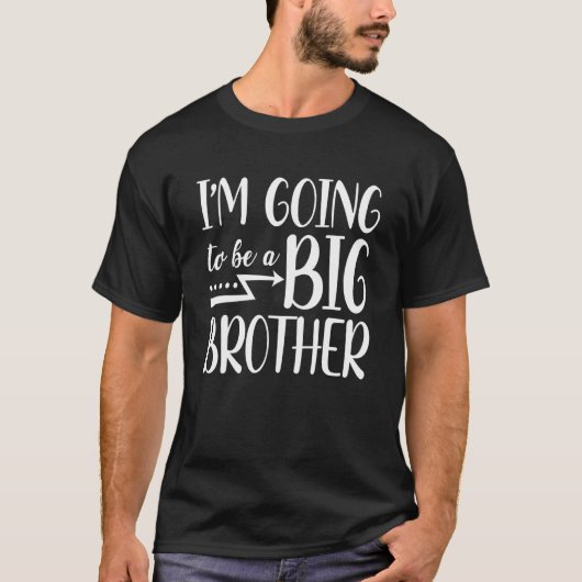 Bevorderd aan Big Bro opgevoerd tot Big Brothers S T-shirt (Voorkant)