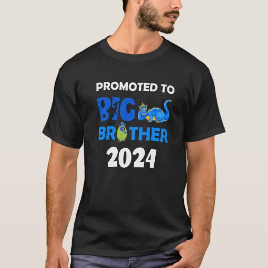 Bevorderd aan Big Brother 2024 Dinosaur Zwangersch T-shirt (Voorkant)