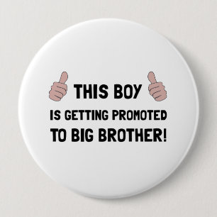 Bevorderd aan Big Brother Ronde Button 4,0 Cm