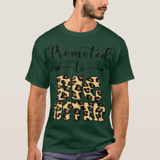 Bevorderd aan de grote zusje Zwangerschapsuitkondi T-shirt