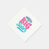 Bevorderd aan grote zuster, nieuw babyzusje onthul servet (Hoek)