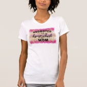 Bevorderd aan Homeschool Mam - Glitter Waterverf T-shirt (Voorkant)