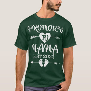 Bevorderd aan Nana EST 2022 Zwangerschap T-shirt
