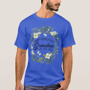 Bevorderd aan oma Est 2022 Vrouwen beginnen aan de T-shirt