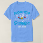 Bevorderd aan opa st 2023 Funny New Grandpa Gif T-shirt (Design voorkant)