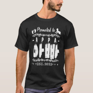 Bevorderd aan papa 2023 in Korean Hangul Hangeul K T-shirt