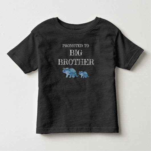 Bevorderd tot Big Brother Dinosaur T-shirt (Voorkant)