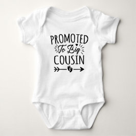 Bevorderd tot Big Cousin Matching Family Romper