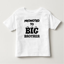BEVORDERD TOT GROTE BROER BABY AANKONDIGING  KINDER SHIRTS