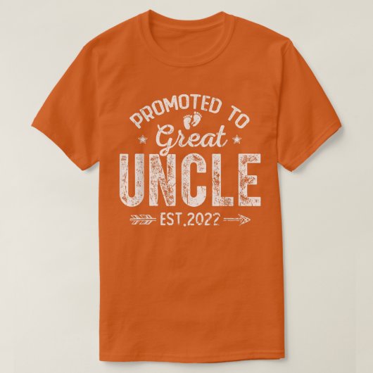 Bevorderd tot grote oom 2022 vaderdag Ne T-shirt (Design voorkant)