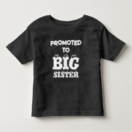 BEVORDERD TOT GROTE ZUS CUTE BABY AANKONDIGING KINDER SHIRTS