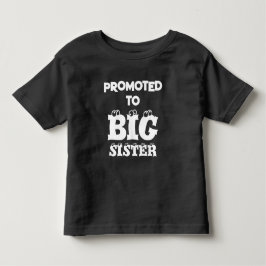 BEVORDERD TOT GROTE ZUS SCHATTIG BABY AANKONDIGING KINDER SHIRTS