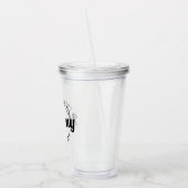 Bevorderd tot mama Oost. 124 Acryl Drinkbeker (Links)