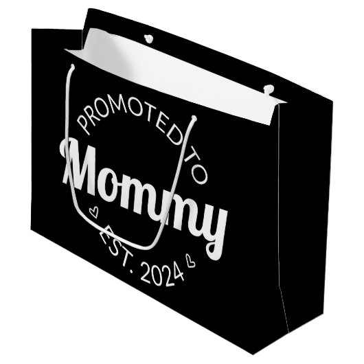 Bevorderd tot mama Oost. 124 Groot Cadeauzakje (Voorkant Gekanteld)