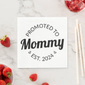 Bevorderd tot mama Oost. 124 Servet (Insitu)