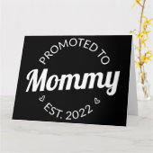 Bevorderd tot mama Oost. 2022 Kaart (Gele Bloem)