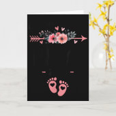 Bevorderd tot Mimi Est 2026 Bloemstuk Kaart (Gele Bloem)